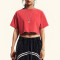 Custom Vintage Short T-shirt Woman | Washed | Vintage Street Style | Sorona Fabric