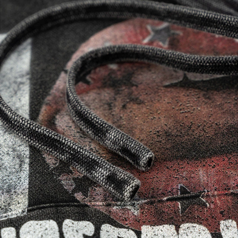 Washed Vintage Cropped Hoodie