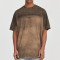 Custom Vintage Graffiti Style Washed Printed T-Shirt | Spray & DTG | 100% Cotton