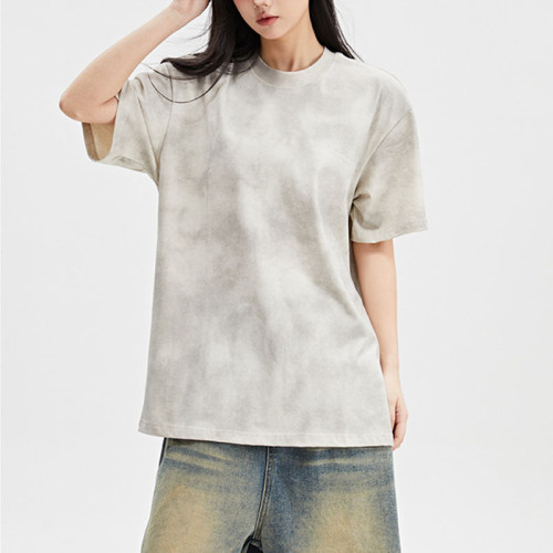 Custom Vintage Street Trend Washed Heavyweight Cotton T-Shirt | Washed | 100% Cotton