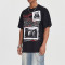 Custom Retro Street Trend Rock Band Printed T-Shirt | Washed | 100% Cotton