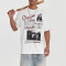 Custom Retro Street Trend Rock Band Printed T-Shirt | Washed | 100% Cotton