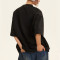 Custom Vintage Street Letter Print Applique T-Shirt | Applique Patch | 100% Cotton