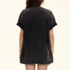 Custom Vintage Graffiti Style Washed Rose Printed T-Shirt | Washed & DTG | 100% Cotton