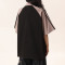 Custom Vintage Letter Embroidered Lapel Neck T-shirt | Sun Dried & Towel Embroidery | 100% Cotton
