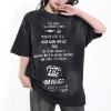 Custom Vintage Street Gradient Oversized T-Shirt | Washed & Gradient & DTG | 100% Cotton | OEM&ODM