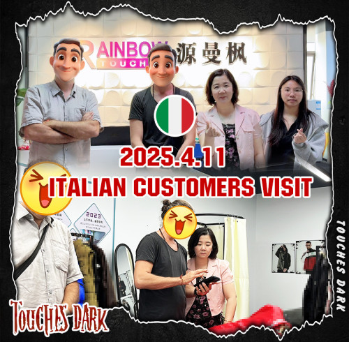 April 11, 2025 Welcoming Elegant Italian Customers to Touches Dark