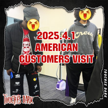 American Customer Visit Touches Dark Streetwear Manufacturer