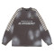 Custom Vintage Street Striped Long Sleeve T-Shirt | Spray & Screen Printing & Embroidery | OEM & ODM