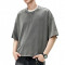 Custom Vintage Washed Solid-Color T-Shirts | Custom Blank T-shirts | 270GSM 100% Cotton | OEM & ODM