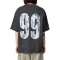Custom Sports Street Style Short-Sleeved Rhinestone Graphic T-shirts | DTG & Rhinestone | OEM & ODM