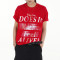 Custom Retro Street Gradient Letter Print T-Shirt | Gradient & DTG | 100% Cotton | OEM & ODM