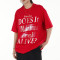 Custom Retro Street Gradient Letter Print T-Shirt | Gradient & DTG | 100% Cotton | OEM & ODM