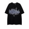 Custom Dark Street Oversized Short Sleeve T-Shirt | Appliquéd & Embroidered | 100% Cotton Fabric
