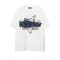 Custom Dark Street Oversized Short Sleeve T-Shirt | Appliquéd & Embroidered | 100% Cotton Fabric