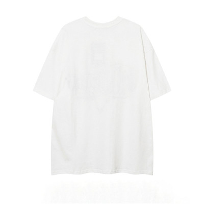 Custom Dark Street Oversized Short Sleeve T-Shirt | Appliquéd & Embroidered | 100% Cotton Fabric