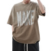 Custom High Street Washed Gradient Rhinestone Short Sleeve T-Shirt | 260GSM 100% Cotton T-Shirts