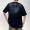 Custom Letter Embroidered Oversized Short Sleeve T-Shirt | Tie-Dye + Embroidery | 300G Combed Cotton