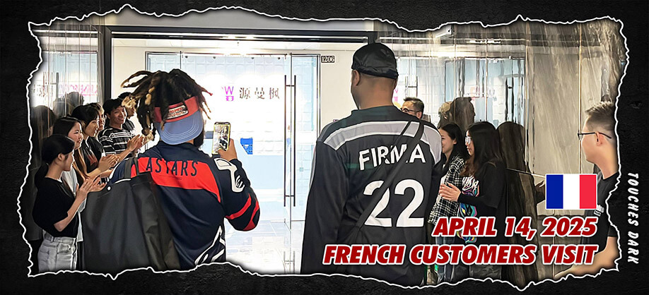 April 14, 2025 French Client Visits Touches Dark