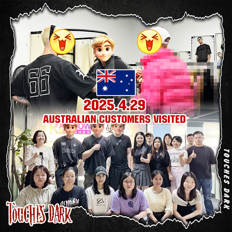 April 29, 2025 Handsome Australian clients are welcome to visit Touches Dark!