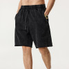 Custom Vintage High Street Washed Batik Knee Length Shorts | Batik & Ripped | 100% Cotton Shorts