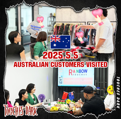 Customers from Australia are welcome to visit Touches Dark on May 5, 2025