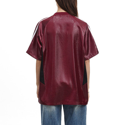 Custom Vintage Sports Style Jersey Short Sleeve T-Shirt | Embroidery & Patchwork | OEM & ODM