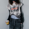 Custom Retro Sporty Oversized Sleeveless T-Shirt | Washed & Spray & DTG | Support OEM & ODM Customized