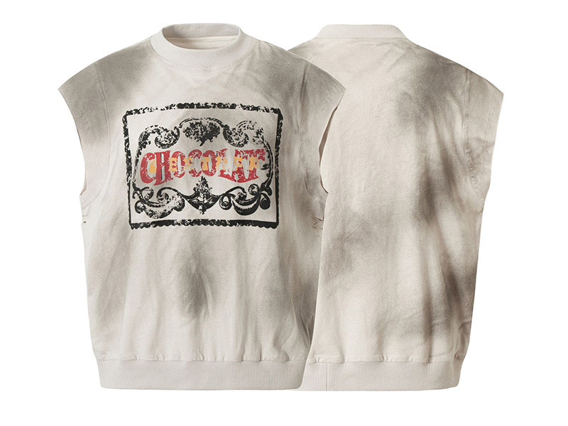 Custom Retro Sporty Oversized Sleeveless T-Shirt
