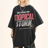 Custom Vintage Street Heavy Washed Oversized T-Shirt | Washed & DTG | Support OEM&ODM Customized