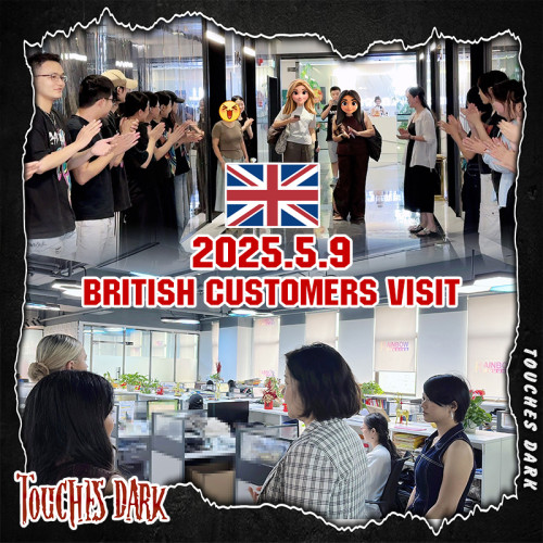 Touches Dark Welcomes Elegant and Beautiful British Client on May 9, 2025