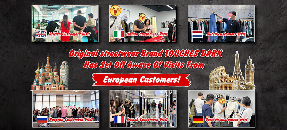 Original Streetwear Brand “Touches Dark” Creates a Wave of European Customer Visits