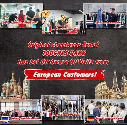 Original Streetwear Brand "Touches Dark" Creates a Wave of European Customer Visits