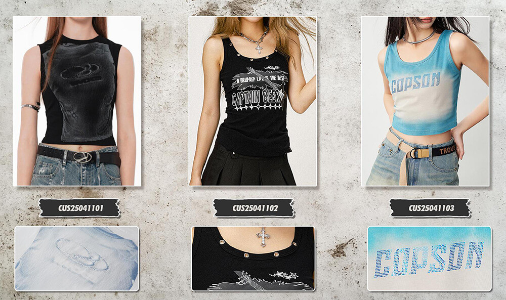 Custom Vintage Streetwear Tank Top Women