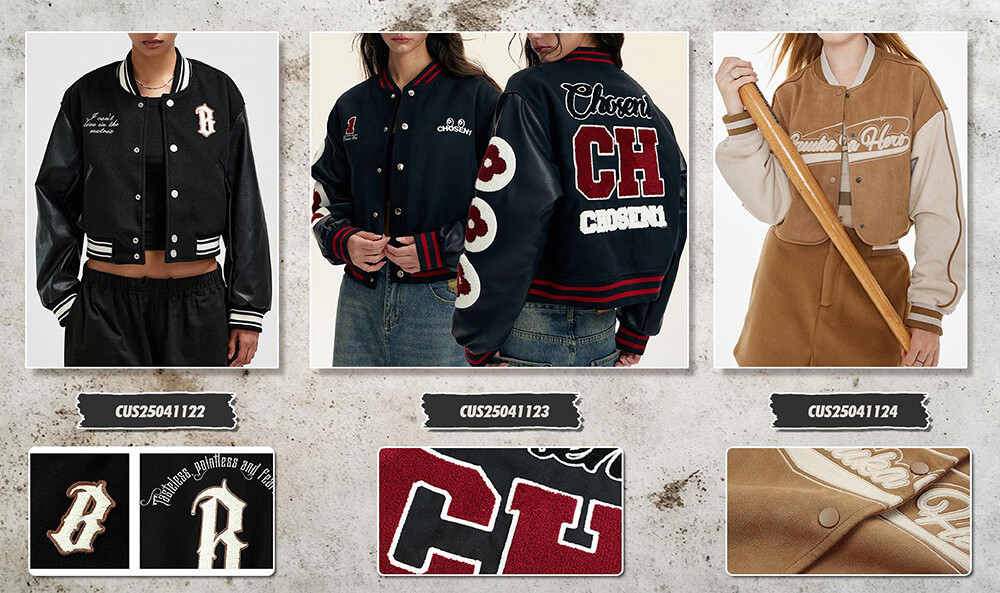 Custom Vintage Baseball Jacket Women