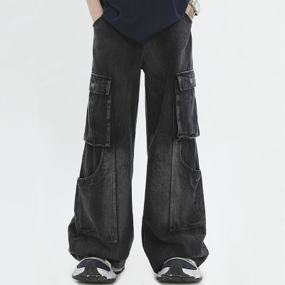 Custom Vintage Street Wash Workwear Jeans | Washed Cargo Pants | OEM Pants Manufacturer