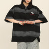 2025 Custom Vintage Street T-Shirts | Sun Dried & Embroidery Process | Striped Polo T-Shirt Design