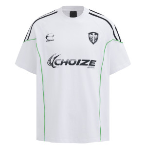 2025 Custom Vintage Jersey Style T-Shirts | Sun Dried & Embroidery Process | Y2K Sporty T-Shirt Design