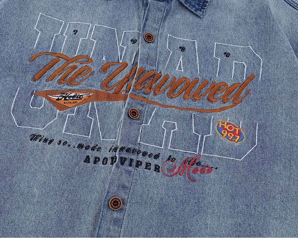 Custom Vintage Washed Denim Shirts