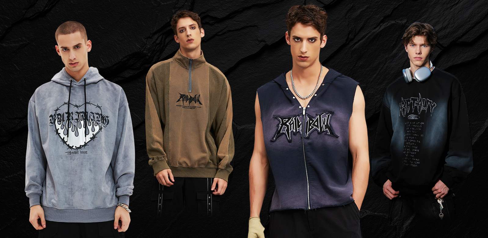 Vintage Streetwear Hoodies