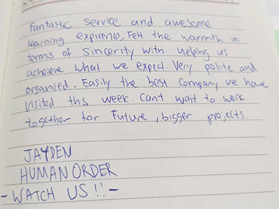 Testimonials