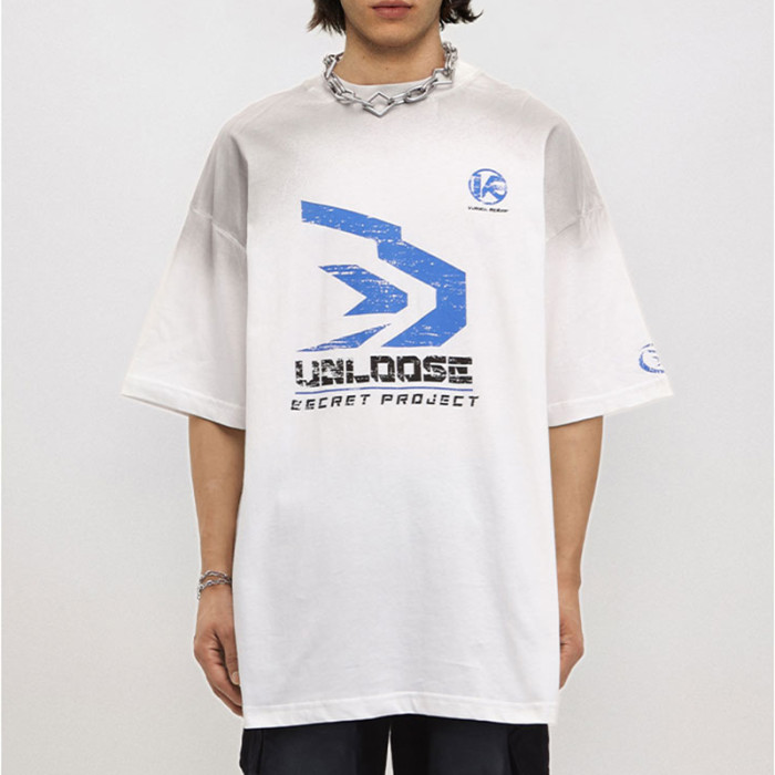 Custom Vintage Streetwear Oversized T-shirts | Spray & Screen Printing | 260GSM Heavyweight T-Shirt