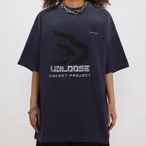 Custom Vintage Streetwear Oversized T-shirts | Spray & Screen Printing | 260GSM Heavyweight T-Shirt