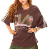 Custom Vintage Jersey Oversized Shorts Sleeve T-Shirts | Spray & DTG | Vintage INS Style T-shirt