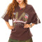 Custom Vintage Jersey Oversized Shorts Sleeve T-Shirts | Spray & DTG | Vintage INS Style T-shirt