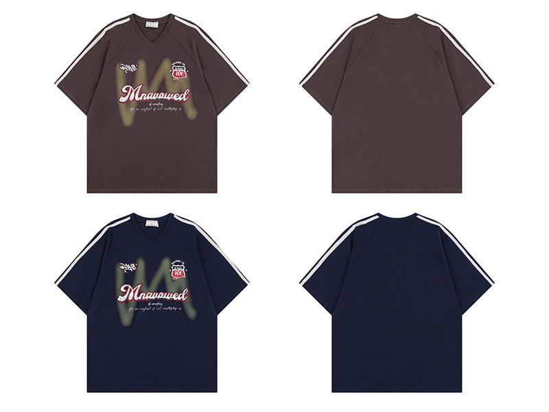 Custom Vintage Jersey Oversized Shorts Sleeve T-Shirts