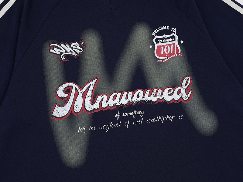 Custom Vintage Jersey Oversized Shorts Sleeve T-Shirts
