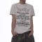 Custom Vintage Street Letter Printed Short Sleeve T-shirts | Washed & Embroidery | Sorona Cotton T-Shirts