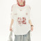 Custom Vintage Jersey Heavyweight Oversized T-Shirts | Heat Transfer | Number Mesh Fabric T-Shirts