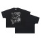 Custom Retro Street Print Pure Cotton Oversized T-Shirt | DTG Printed | 275GSM Heavyweight T-Shirts